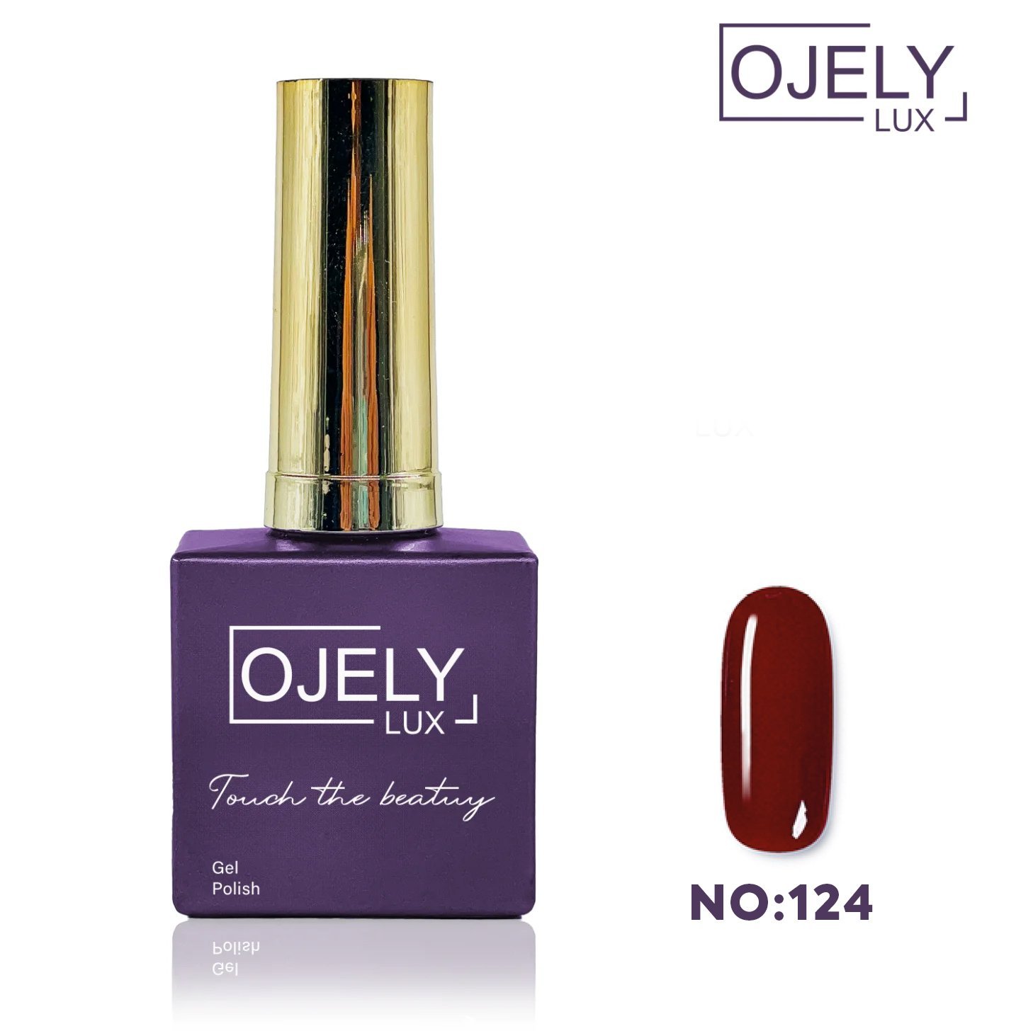 Ojely Lüx Kalıcı Oje 15 ML NO. 124