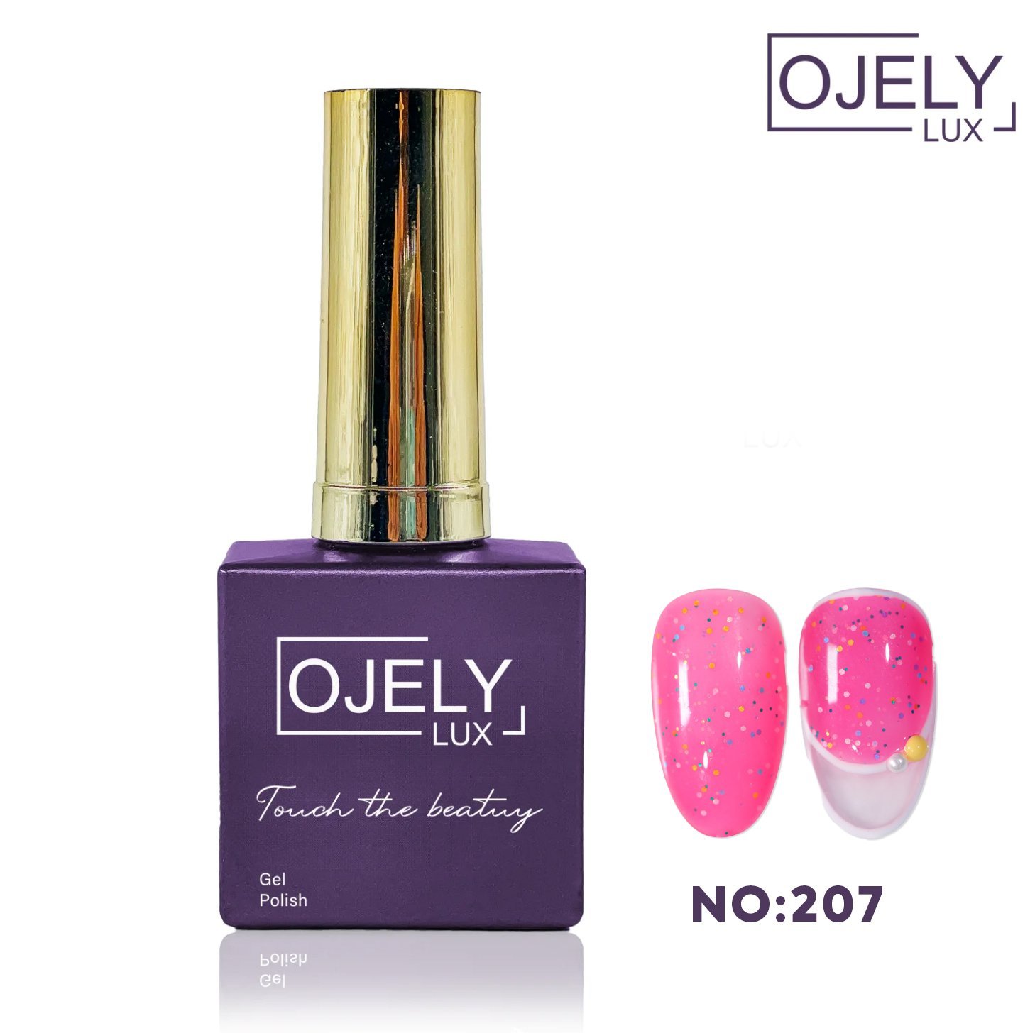 Ojely Lüx Kalıcı Oje 15 ML NO. 207