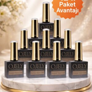OJELY RUBBER BASE COAT 12 Lİ PAKET
