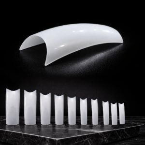 HIZLI TESLİMAT 500 lü Profesyonel Kemik Nail Tips – Kemik Protez Tırnak Ucu 10 Boy Kutulu